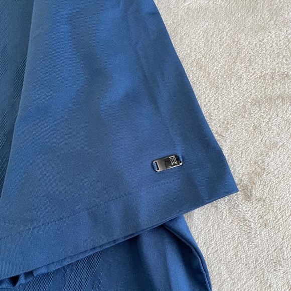 Nike Dri-Fit Tiger Woods Collection Mens Golf Polo Shirts Lot 2 Size M Red Blue - Picture 13 of 16